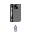 ieg™ iPhone 15 Kılıf Zirve Modern Prime - Siyah Joko Magic 5D Cam
