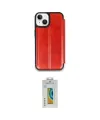 ieg™ iPhone 15 Kılıf Zirve Yansıma Serisi - Siyah Polymer Nano Ekran Koruyucu