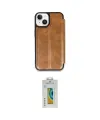 ieg™ iPhone 15 Kılıf Zirve Yansıma Serisi - Siyah Polymer Nano Ekran Koruyucu