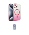 ieg™ iPhone 15 Plus Kılıf Ahenk Doku Özel Seri - Siyah Joko Magic 5D Cam