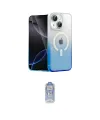 ieg™ iPhone 15 Plus Kılıf Eksen Minimal Özel Seri - Siyah Joko Magic 5D Cam