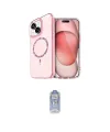 ieg™ iPhone 15 Plus Kılıf Kıvılcım Form Prime - Siyah Joko Magic 5D Cam