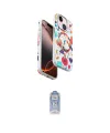 ieg™ iPhone 15 Plus Kılıf Siluet Doku - Siyah Joko Magic 5D Cam