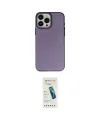 ieg™ iPhone 15 Pro Kılıf Ahenk Çizgi Prime - Şeffaf Pasifik Cam Ekran Koruyucu
