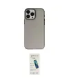 ieg™ iPhone 15 Pro Kılıf Ahenk Çizgi Prime - Şeffaf Pasifik Cam Ekran Koruyucu