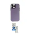 ieg™ iPhone 15 Pro Kılıf Ahenk Çizgi Prime - Şeffaf Royal Nano Ekran Koruyucu