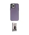 ieg™ iPhone 15 Pro Kılıf Ahenk Çizgi Prime - Siyah Bilvis Hayalet Cam Ekran Koruyucu