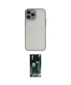 ieg™ iPhone 15 Pro Kılıf Ahenk Çizgi Serisi - Şeffaf 360 Full Body Arka Koruyucu