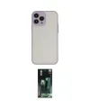 ieg™ iPhone 15 Pro Kılıf Ahenk Çizgi Serisi - Siyah 360 Mat Full Body Arka Koruyucu