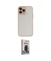 ieg™ iPhone 15 Pro Kılıf Ahenk Çizgi Serisi - Siyah Bilvis Hayalet Cam Ekran Koruyucu