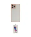 ieg™ iPhone 15 Pro Kılıf Ahenk Çizgi Serisi - Siyah Joko 5D Cam