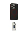 ieg™ iPhone 15 Pro Kılıf Ahenk Form Serisi - Siyah Bilvis Hayalet Cam Ekran Koruyucu