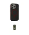 ieg™ iPhone 15 Pro Kılıf Ahenk Form Serisi - Siyah Joko Magic 5D Hayalet Cam