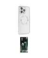 ieg™ iPhone 15 Pro Kılıf Ahenk Işık Serisi - Siyah 360 Mat Full Body Arka Koruyucu