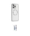 ieg™ iPhone 15 Pro Kılıf Ahenk Işık Serisi - Siyah Bilvis 0.18mm Plus Cam Ekran Koruyucu