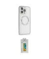 ieg™ iPhone 15 Pro Kılıf Ahenk Işık Serisi - Siyah Polymer Nano Ekran Koruyucu