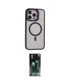ieg™ iPhone 15 Pro Kılıf Ahenk Klasik Özel Seri - Şeffaf 360 Full Body Arka Koruyucu