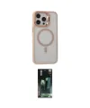 ieg™ iPhone 15 Pro Kılıf Ahenk Klasik Özel Seri - Şeffaf 360 Full Body Arka Koruyucu