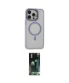 ieg™ iPhone 15 Pro Kılıf Ahenk Klasik Özel Seri - Siyah 360 Mat Full Body Arka Koruyucu