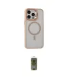 ieg™ iPhone 15 Pro Kılıf Ahenk Klasik Özel Seri - Siyah Joko Magic 5D Hayalet Cam