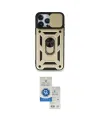 ieg™ iPhone 15 Pro Kılıf Ahenk Klasik - Şeffaf Royal Nano Ekran Koruyucu