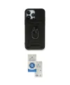 ieg™ iPhone 15 Pro Kılıf Ahenk Klasik - Şeffaf Royal Nano Ekran Koruyucu