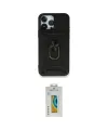ieg™ iPhone 15 Pro Kılıf Ahenk Klasik - Siyah Polymer Nano Ekran Koruyucu
