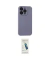 ieg™ iPhone 15 Pro Kılıf Ahenk Serisi - Şeffaf Pasifik Cam Ekran Koruyucu