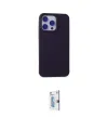 ieg™ iPhone 15 Pro Kılıf Ahenk Serisi - Siyah Bilvis 0.18mm Plus Cam Ekran Koruyucu