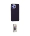 ieg™ iPhone 15 Pro Kılıf Ahenk Serisi - Siyah Bilvis 3D Cam Ekran Koruyucu