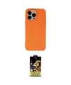 ieg™ iPhone 15 Pro Kılıf Ahenk Serisi - Siyah Buffer Cam Ekran Koruyucu