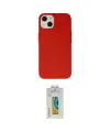 ieg™ iPhone 15 Pro Kılıf Ahenk Serisi - Siyah Polymer Nano Ekran Koruyucu