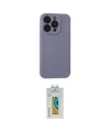 ieg™ iPhone 15 Pro Kılıf Ahenk Serisi - Siyah Polymer Nano Ekran Koruyucu