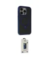 ieg™ iPhone 15 Pro Kılıf Ahenk Yansıma Özel Seri - Siyah Bilvis Hayalet Cam Ekran Koruyucu