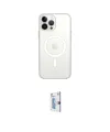 ieg™ iPhone 15 Pro Kılıf Ahenk Yansıma Prime - Siyah Bilvis 0.18mm Plus Cam Ekran Koruyucu