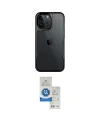 ieg™ iPhone 15 Pro Kılıf Akış Çizgi Koleksiyonu - Şeffaf Royal Nano Ekran Koruyucu