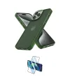 ieg™ iPhone 15 Pro Kılıf Atlas Form - Siyah 3D Antistatik Cam Ekran Koruyucu