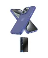 ieg™ iPhone 15 Pro Kılıf Atlas Form - Siyah 3D Antistatik Hayalet Cam Ekran Koruyucu