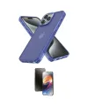 ieg™ iPhone 15 Pro Kılıf Atlas Form - Siyah 3D Antistatik Mat Seramik Nano Ekran Koruyucu