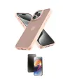 ieg™ iPhone 15 Pro Kılıf Atlas Form - Siyah 3D Antistatik Mat Seramik Nano Ekran Koruyucu
