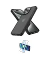 ieg™ iPhone 15 Pro Kılıf Atlas Form - Siyah 3D Antistatik Seramik Nano Ekran Koruyucu
