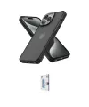 ieg™ iPhone 15 Pro Kılıf Atlas Form - Siyah Bilvis 0.18mm Plus Cam Ekran Koruyucu