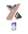 ieg™ iPhone 15 Pro Kılıf Atlas Form - Siyah Bilvis 5in1 3D Magic Cam Ekran Koruyucu