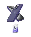 ieg™ iPhone 15 Pro Kılıf Atlas Form - Siyah Bilvis 5in1 5D Magic Hayalet Cam Ekran Koruyucu