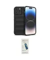 ieg™ iPhone 15 Pro Kılıf Atlas Koleksiyonu - Şeffaf Pasifik Cam Ekran Koruyucu