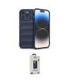 ieg™ iPhone 15 Pro Kılıf Atlas Koleksiyonu - Siyah Bilvis Hayalet Cam Ekran Koruyucu