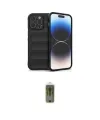 ieg™ iPhone 15 Pro Kılıf Atlas Koleksiyonu - Siyah Joko Magic 5D Hayalet Cam