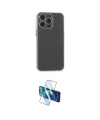 ieg™ iPhone 15 Pro Kılıf Atlas Minimal Prime - Siyah 3D Antistatik Seramik Nano Ekran Koruyucu
