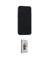 ieg™ iPhone 15 Pro Kılıf Atlas Minimal Prime - Siyah Bilvis 3D Cam Ekran Koruyucu