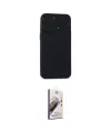 ieg™ iPhone 15 Pro Kılıf Atlas Minimal Prime - Siyah Bilvis 3D Mat Cam Ekran Koruyucu